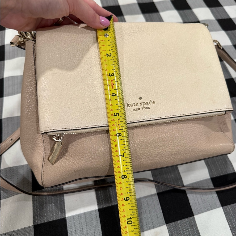 kate spade Cream and Tan Crossbody Bag
